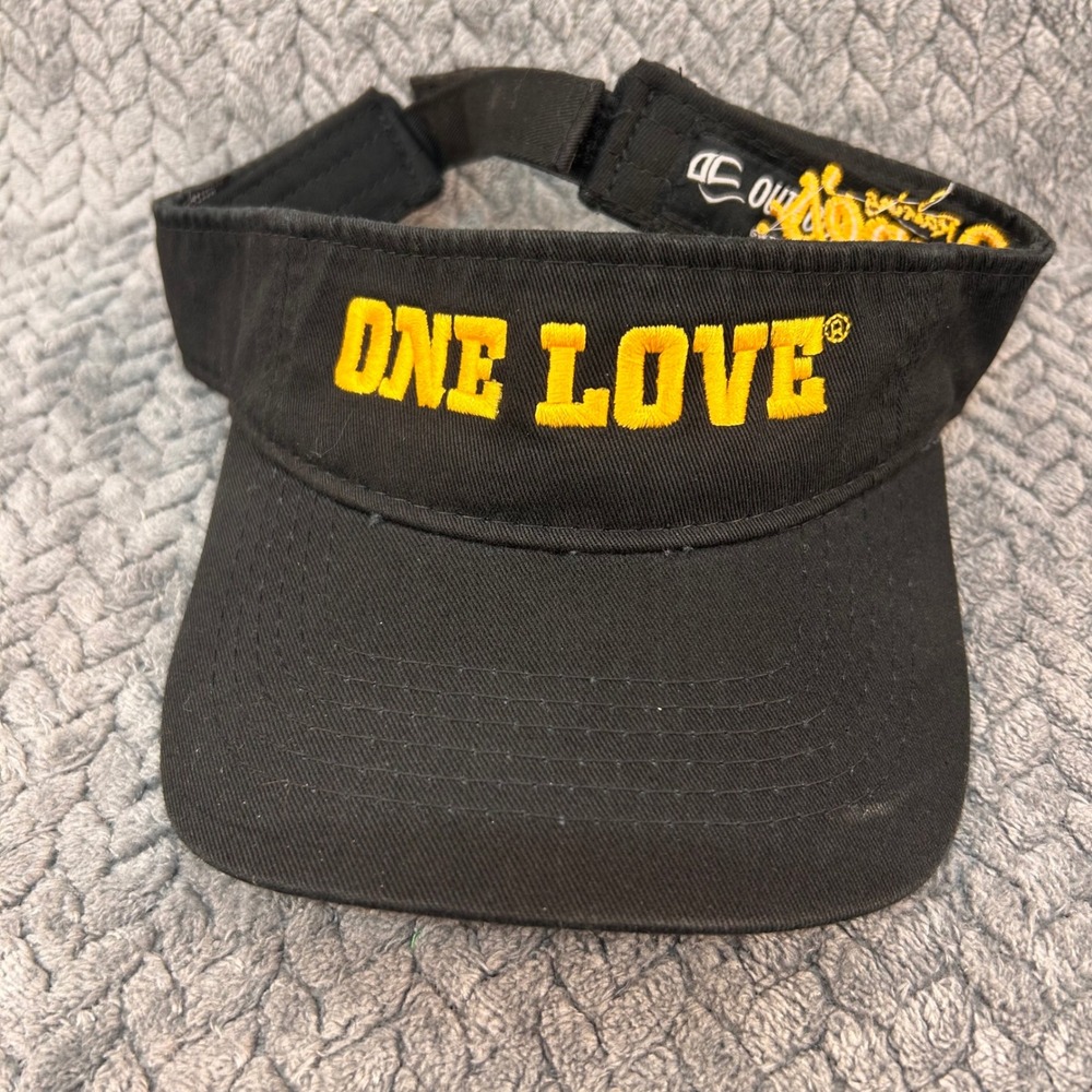 Cane's One Love Unisex Black RaisingVisor Hat Adjustable GWTV-100 OSFA